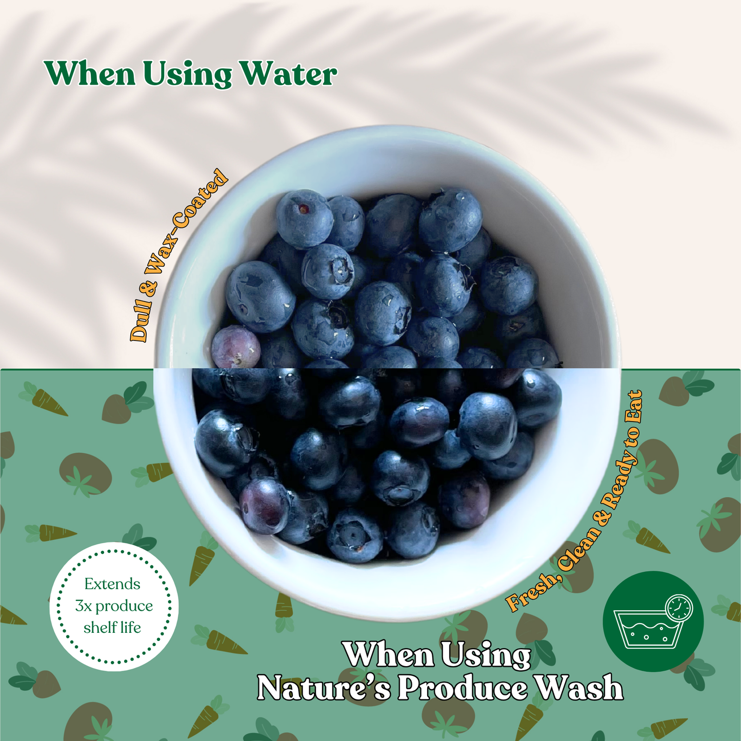 Nature's Produce Wash - Fruit and Vegetable Wash